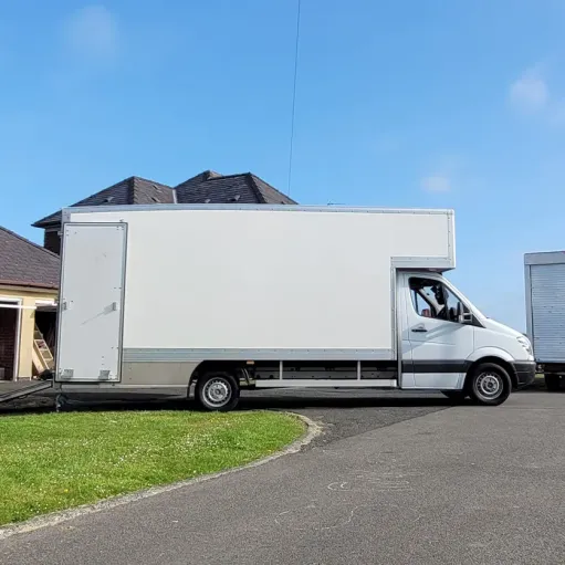 Small removals van